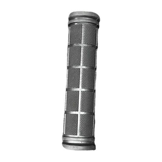 Handlebar grip on a white background